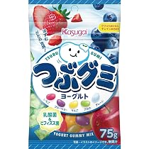 Amazon | 春日井製菓 つぶグミ カタイソーダ 70g×12個 | 春日井製菓